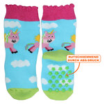 Babysocken Einhorn-Motive ABS Noppen - 4