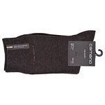 Herrensocken ohne Gummi-Druck camano CA-SOFT dunkelbraun melange - 2
