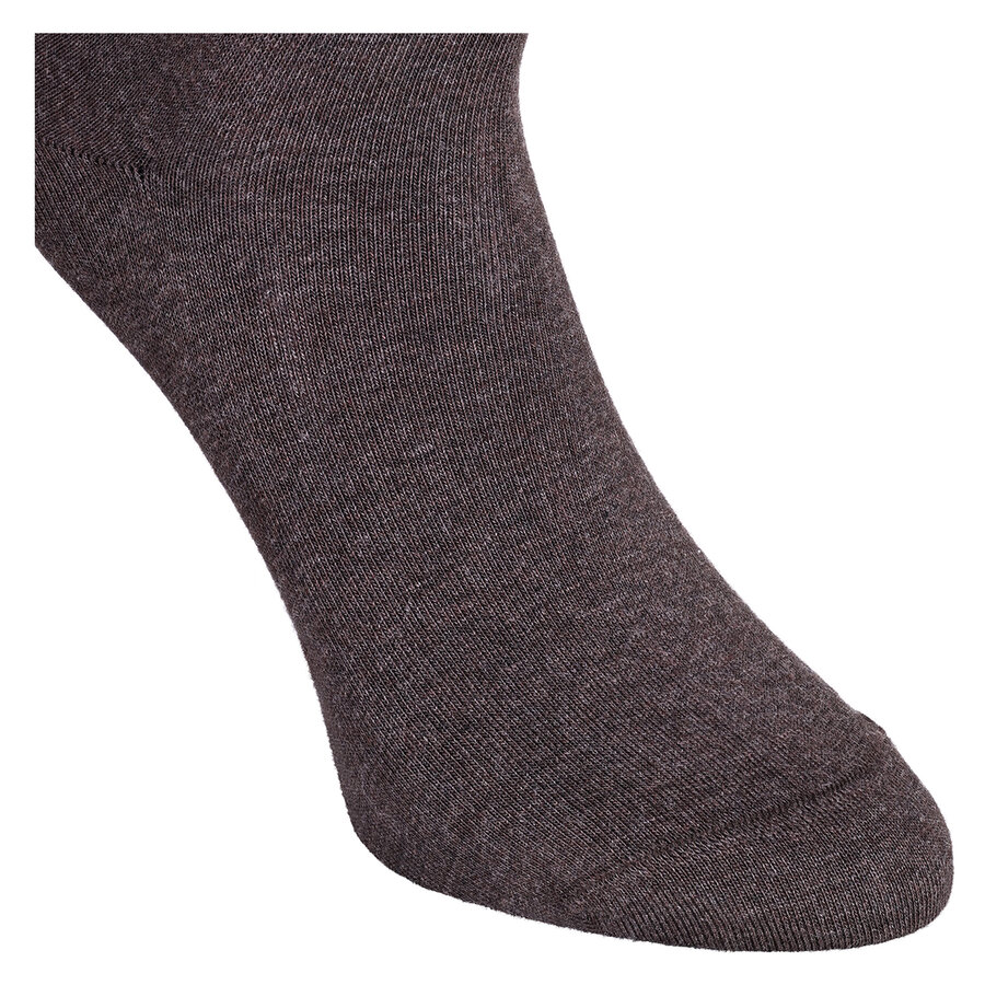 Herrensocken ohne Gummi-Druck camano CA-SOFT dunkelbraun melange - 3