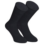 100% Baumwolle Herren Socken ohne Gummi schwarz - 10