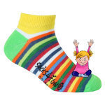 Kinder Ringel Sneakersocken Baumwolle - 33