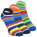 Kinder Ringel Sneakersocken Baumwolle - 12
