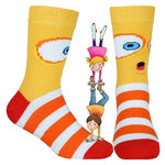 Bunte Kindersocken Baumwolle Crazy Monster - 12