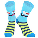 Bunte Kindersocken Baumwolle Crazy Monster - 4