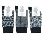 Herrensocken mit Baumwolle Business GRAFIK Style - 10