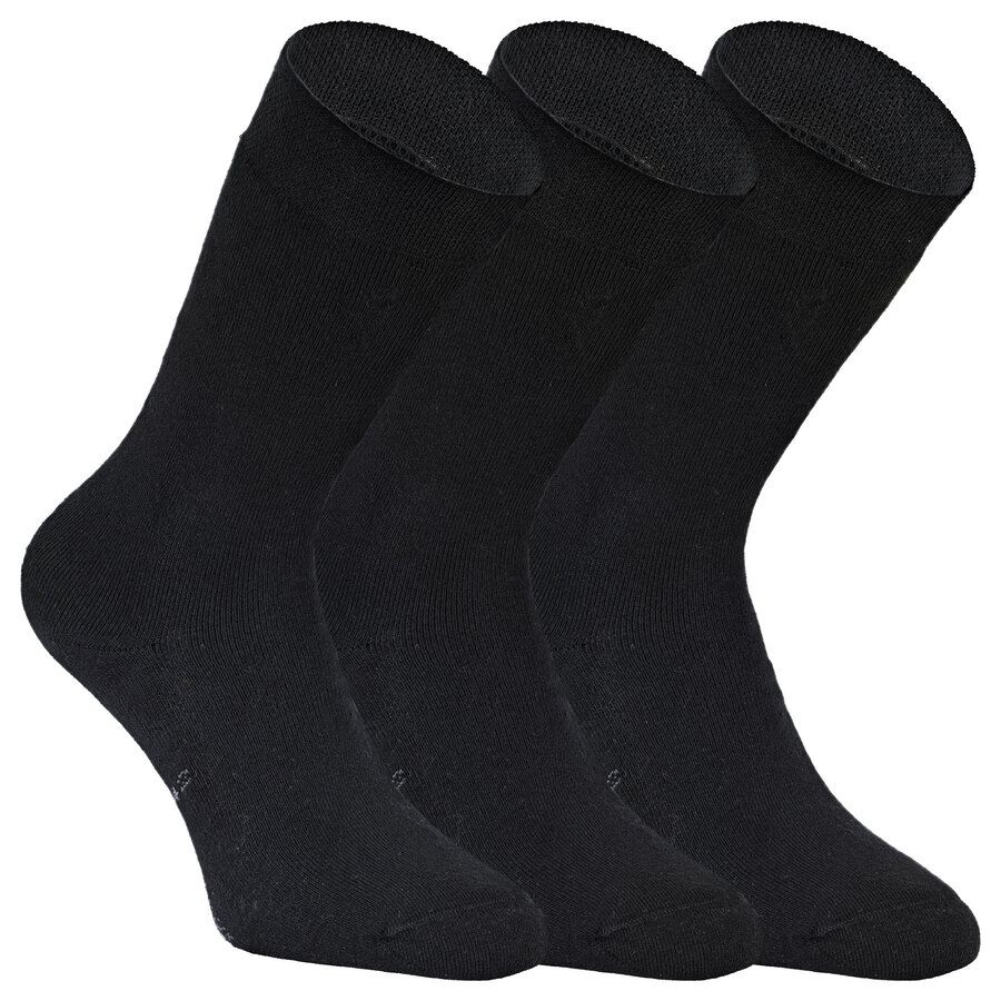 Dicke Tennis-Sport-Socken schwarz