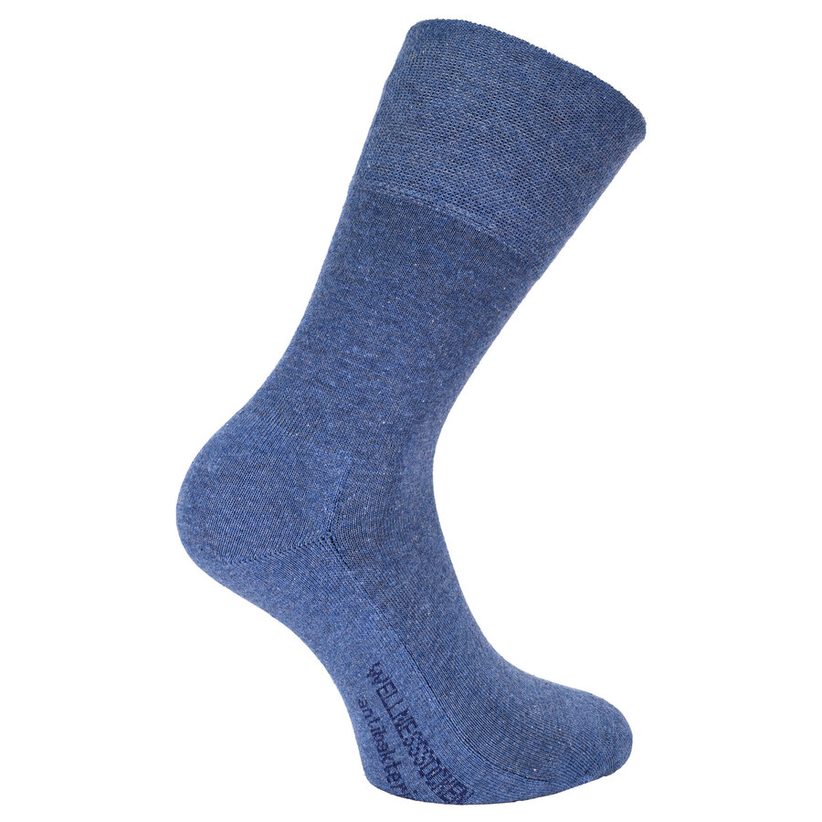 Baumwollsocken schwarz-blau-mix - 7