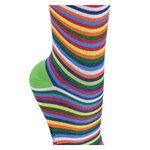 Kinder Ringel Kniestrümpfe Baumwolle bunt - 14