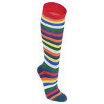 Kinder Ringel Kniestrümpfe Baumwolle bunt - 8