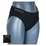 Damen Slips nahtlos Baumwolle Apollo schwarz - 2