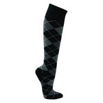Damen-Kniestrümpfe Baumwolle Karo-Design - 7