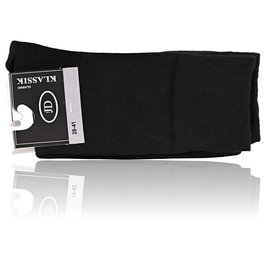 Herrensocken ohne Gummidruck Baumwolle Made in Germany schwarz - 2