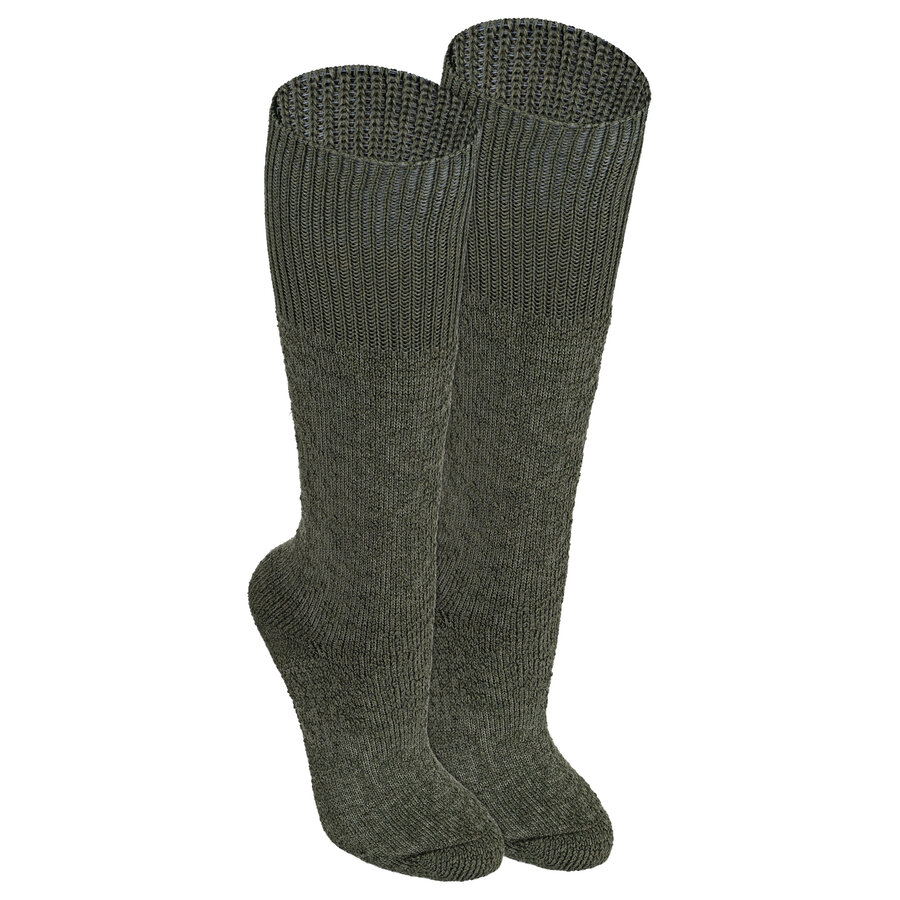 Thermo Stiefelsocken Wolle von Nordpol oliv
