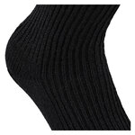 100% Schaf-Wolle Socken von Nordpol schwarz - 6