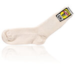 100% Schaf-Wolle Socken von Nordpol rohweiß - 3