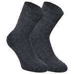 Schafwollsocken von Nordpol Vollplüsch anthrazit - 7