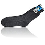 Schafwollsocken von Nordpol Vollplüsch anthrazit - 3