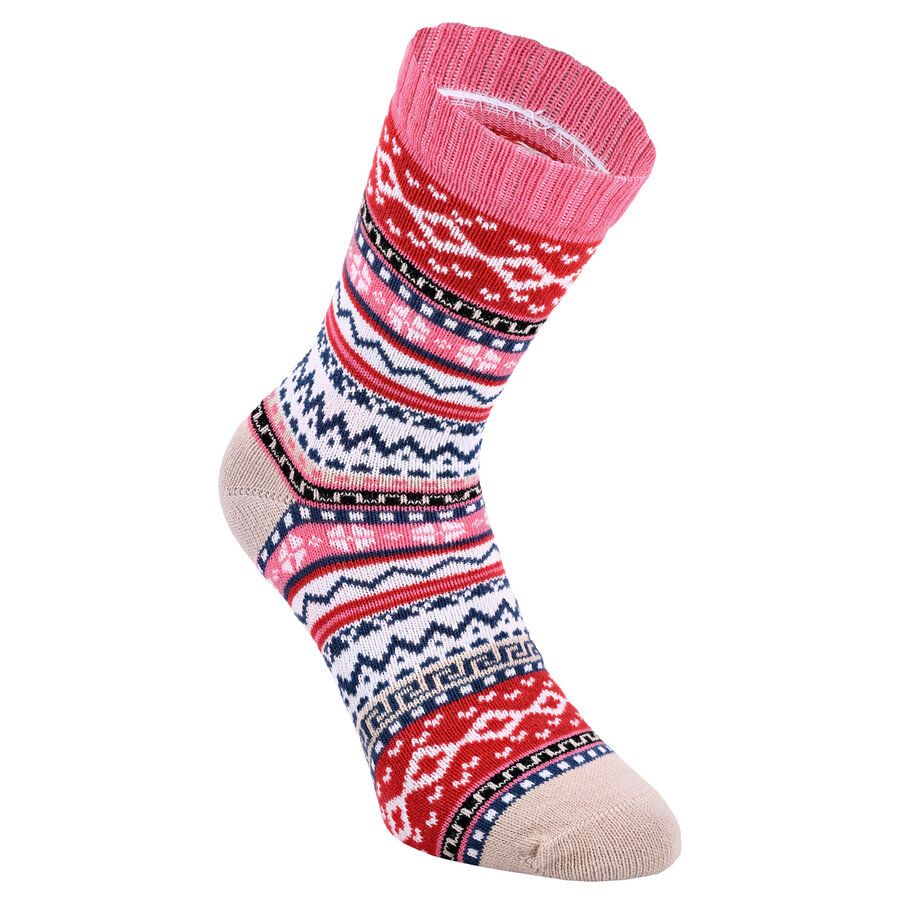 Norweger Socken Baumwolle Hygge Design - 4