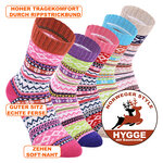 Norweger Socken Baumwolle Hygge Design - 2