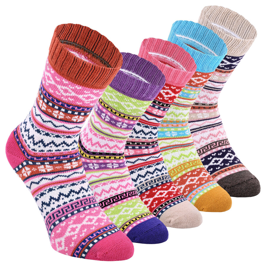 Norweger Socken Baumwolle Hygge Design