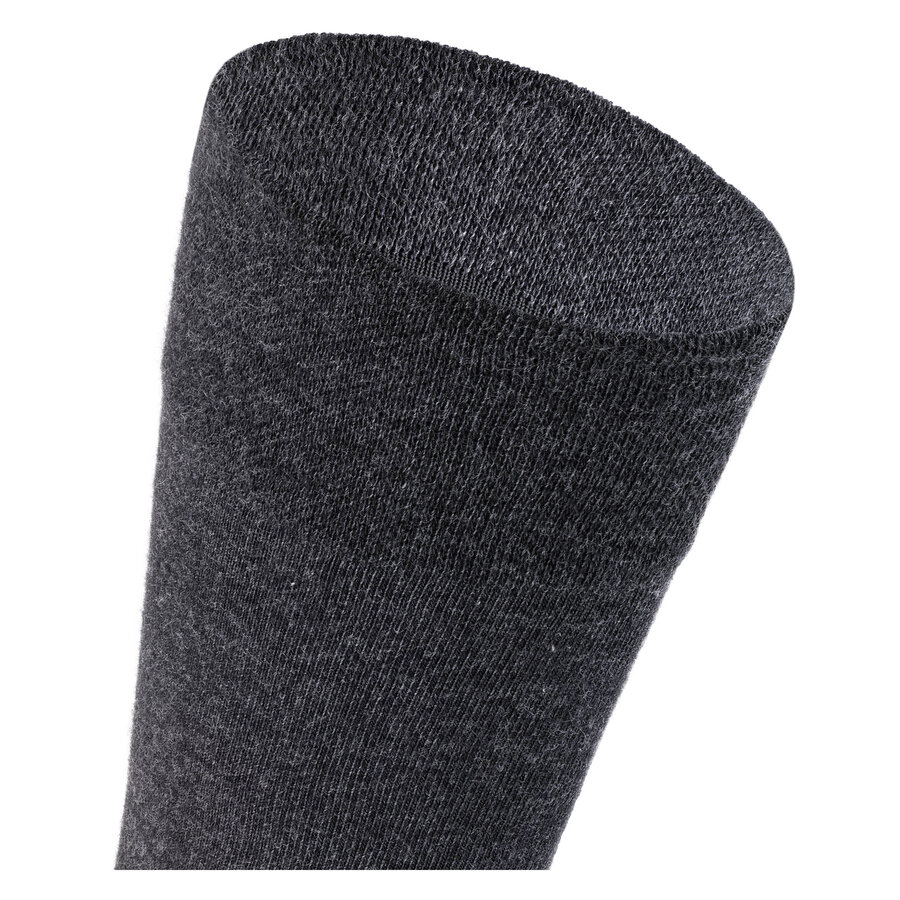 Herrensocken ohne Gummidruck Baumwolle Made in Germany anthrazit - 3
