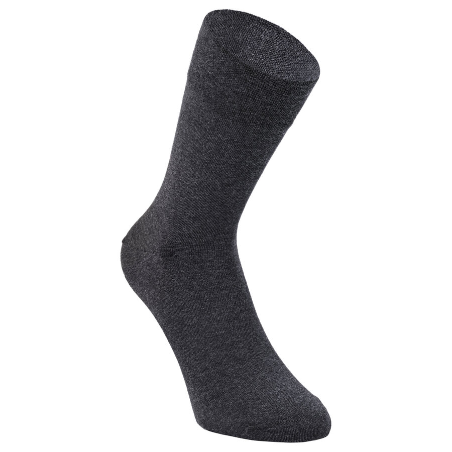 Herrensocken ohne Gummidruck Baumwolle Made in Germany anthrazit - 5