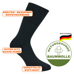 Herren Business-Socken Baumwolle Made in Germany schwarz - 9