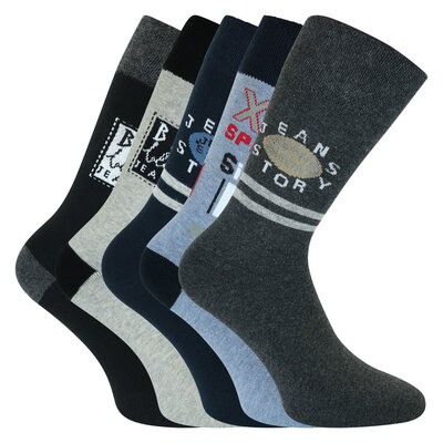 Herren Freizeitsocken Big Blue mix