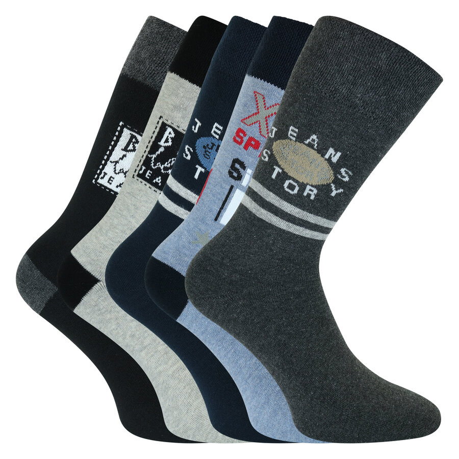 Herren Freizeitsocken Big Blue mix