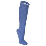 Reise Freizeit Stütz-Kniestrümpfe Kompression jeans-blau - 6