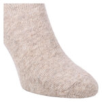 Alpaka Schaf Wolle Socken beige - 7