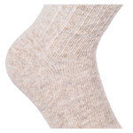 Alpaka Schaf Wolle Socken beige - 5