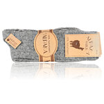 Alpaka Schaf Wolle Socken - 3