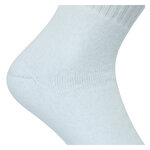 Crew Socks Tennis-Sportsocken Baumwolle weiß schwarze Ringel - 5