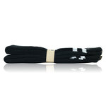 Crew Socks Tennis-Sportsocken Baumwolle schwarz weiße Ringel - 4