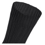Dicke 100% Baumwolle Socken schwarz - 3