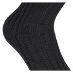 Dicke 100% Baumwolle Socken schwarz - 4