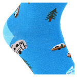 Camper Camping Mobil Motiv Socken - 9