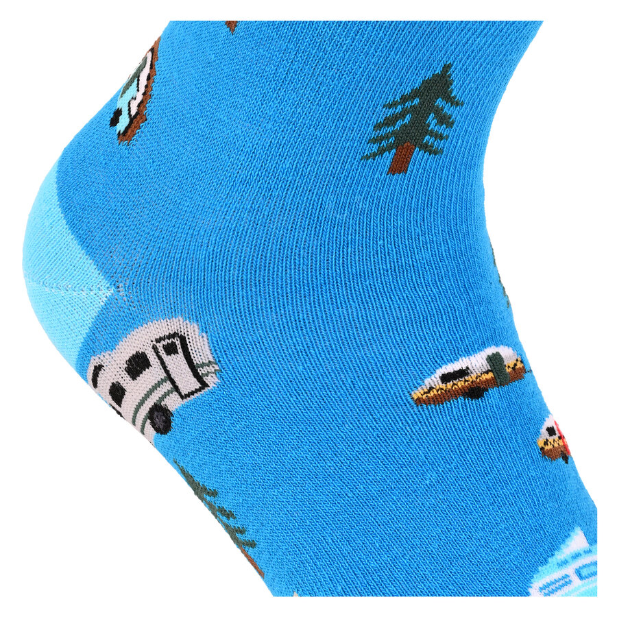 Camper Camping Mobil Motiv Socken - 8