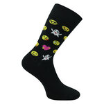 Smile Emoji Motiv Socken Baumwolle bunt - 1