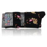 Hasen-Motiv-Socken lustige Öhrchen Möhrchen Baumwolle - 10