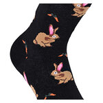Hasen-Motiv-Socken lustige Öhrchen Möhrchen Baumwolle - 6