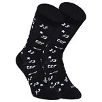 Musiknoten Notenschlüssel Motivsocken Baumwolle - 1
