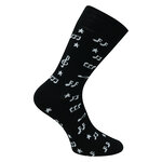Musiknoten Notenschlüssel Motivsocken Baumwolle - 10