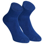 Bambus Socken kurzer Schaft jeansblau - 1