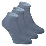 Bambus Sneakersocken silbergrau - 1