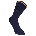 Herrensocken ohne Gummi-Druck camano CA-SOFT marine-blau-melange - 6