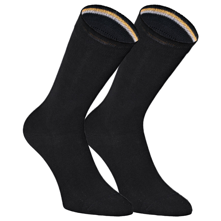 Damen-Socken ohne Gummidruck Camano CA-SOFT schwarz