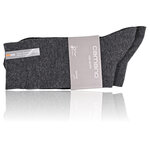 Damensocken ohne Gummidruck Camano CA-SOFT anthrazit-melange - 2