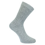 Kuschel-Wollsocken Kaschmirwolle Merinowolle grau - 1